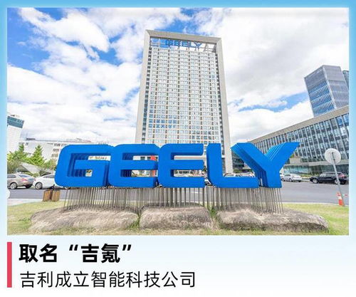 吉利集團成立智能科技公司“吉氪”，聚焦前沿技術開發